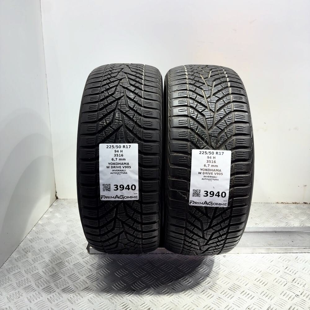 Gomme Usate 225 50 R17 94H Yokohama W Drive V905 96% Invernali - immagine 4