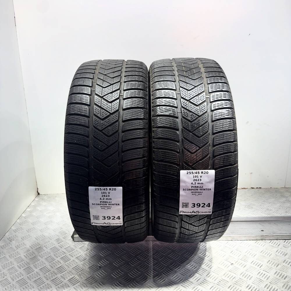 Gomme Usate 255 45 R20 101V Pirelli Scorpion Winter Invernali - immagine 4