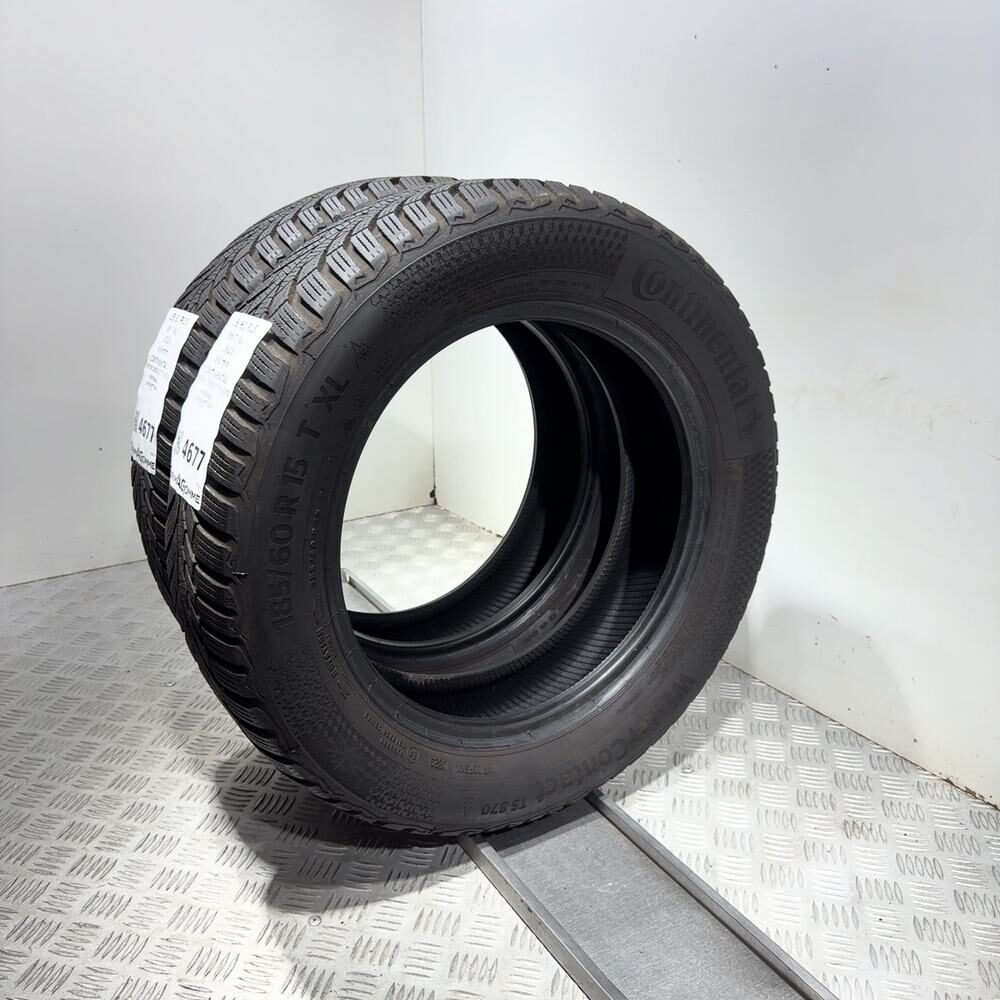 Gomme Usate 185 60 R15 88T XL Continental Wintercontact TS 870 94% Invernali - immagine 4