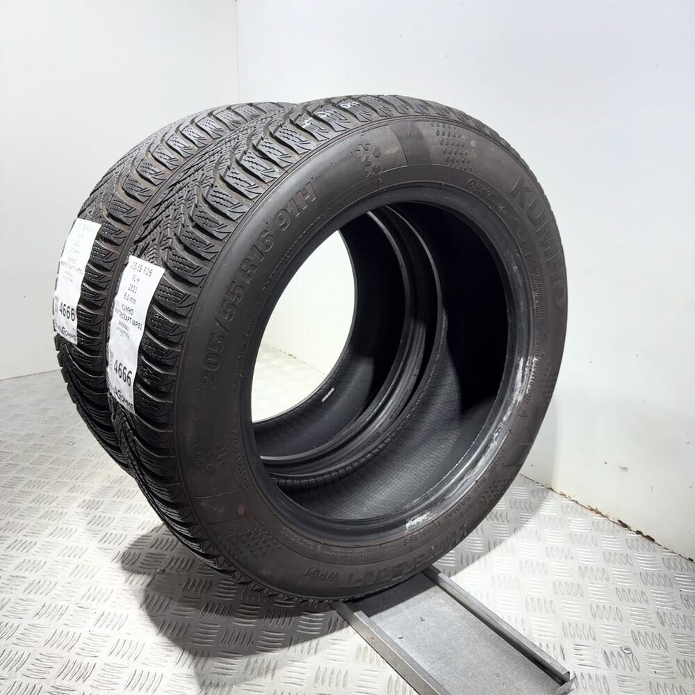 Gomme Usate 205 55 R16 91H Kumho Wintercraft WP51 86% Invernali - immagine 4