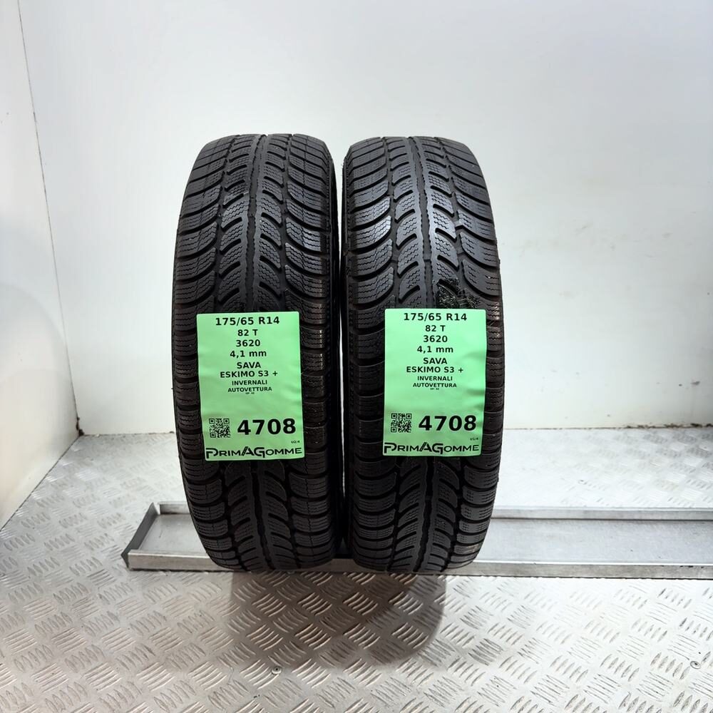 Gomme Usate 175 65 R14 82T Sava Eskimo S3 + Invernali - immagine 4