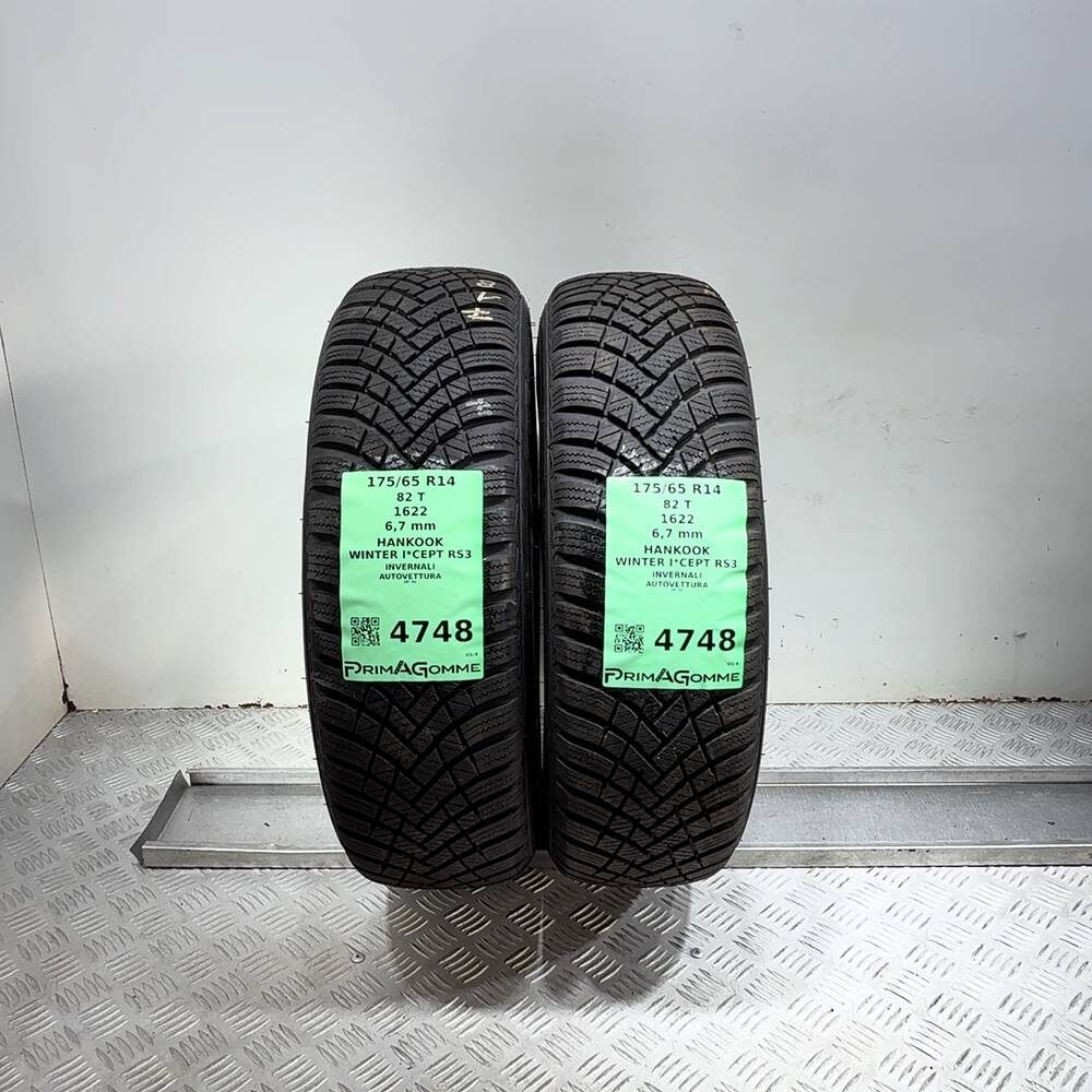 Gomme Usate 175 65 R14 82T Hankook Winter I*Cept RS3 96% Invernali - immagine 4