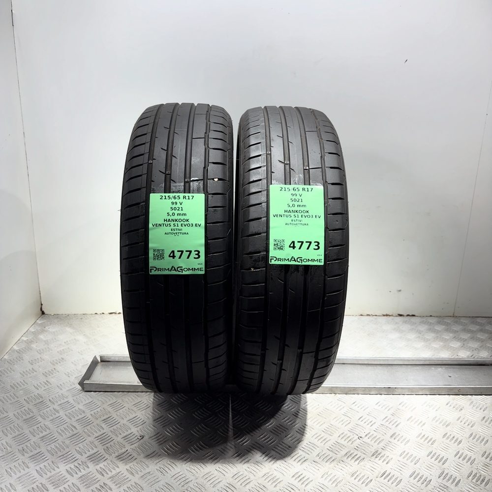 Gomme Usate 215 65 R17 99V Hankook Ventus S1 Evo3 EV 71% Estive - immagine 4