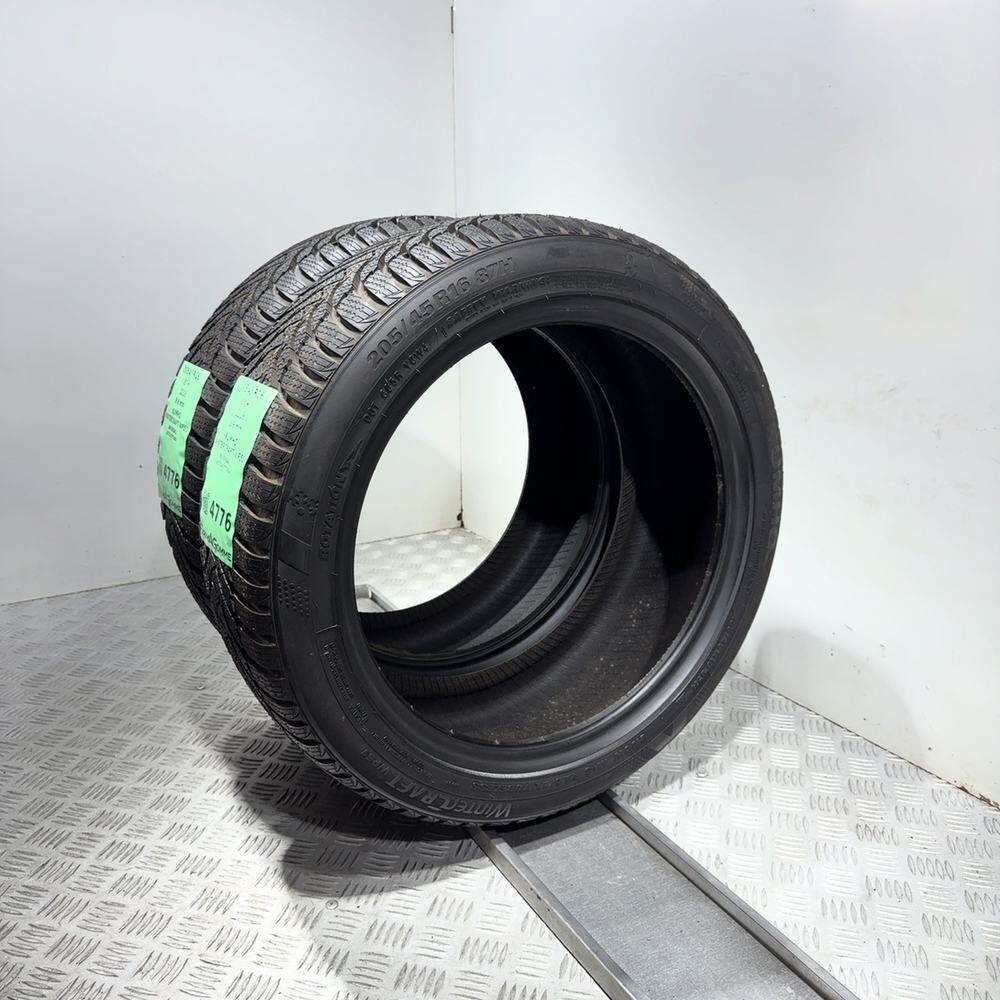 Gomme Usate 205 45 R16 87H Kumho Wintercraft WP51 98% Invernali - immagine 4