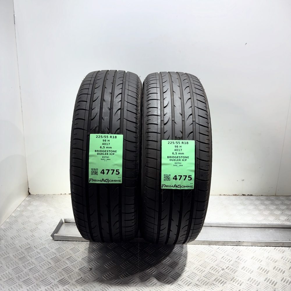 Gomme Usate 225 55 R18 98H Bridgestone Dueler H/P 93% Estive - immagine 4