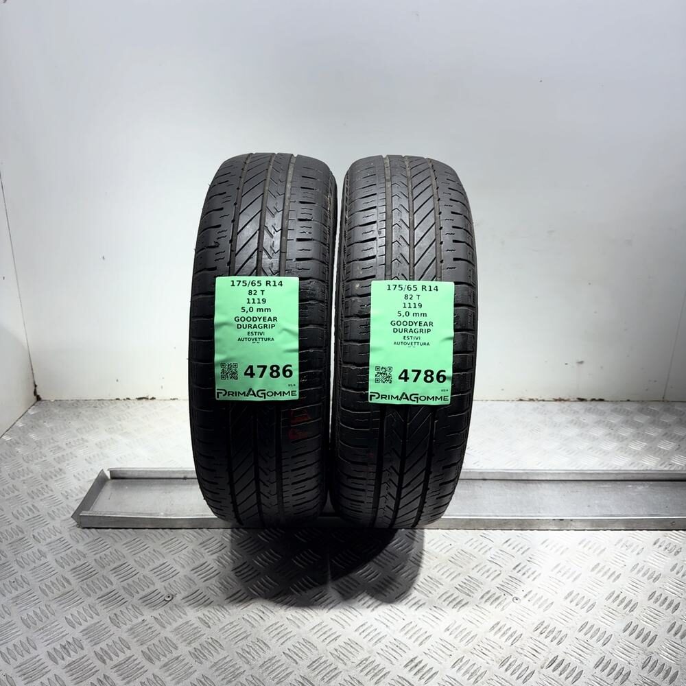 Gomme Usate 175 65 R14 82T Goodyear Duragrip 71% Estive - immagine 4