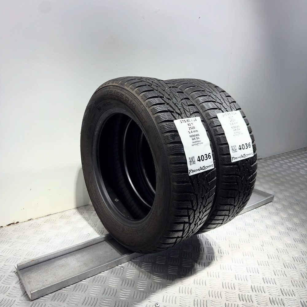 Gomme Usate 175 65 R14 82T Nokian WR D4 77% Invernali - immagine 5
