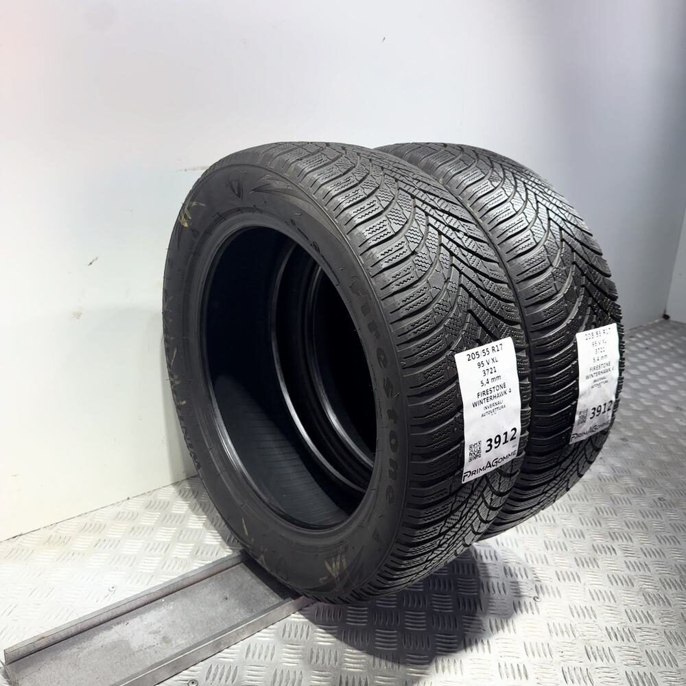 Gomme Usate 205 55 R17 XL 95V Firestone Winterhawk 4 77% Invernali - immagine 5