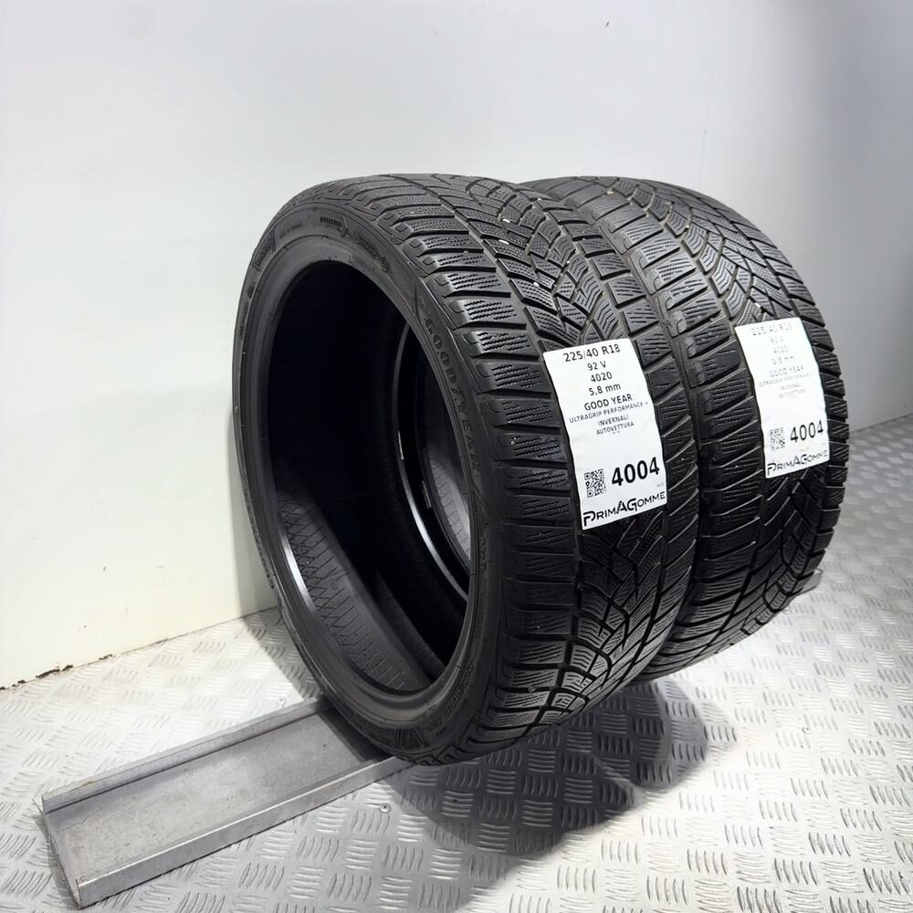 Gomme Usate 225 40 R18 92V GoodYear Ultragrip Performance + 83% Invernali - immagine 5