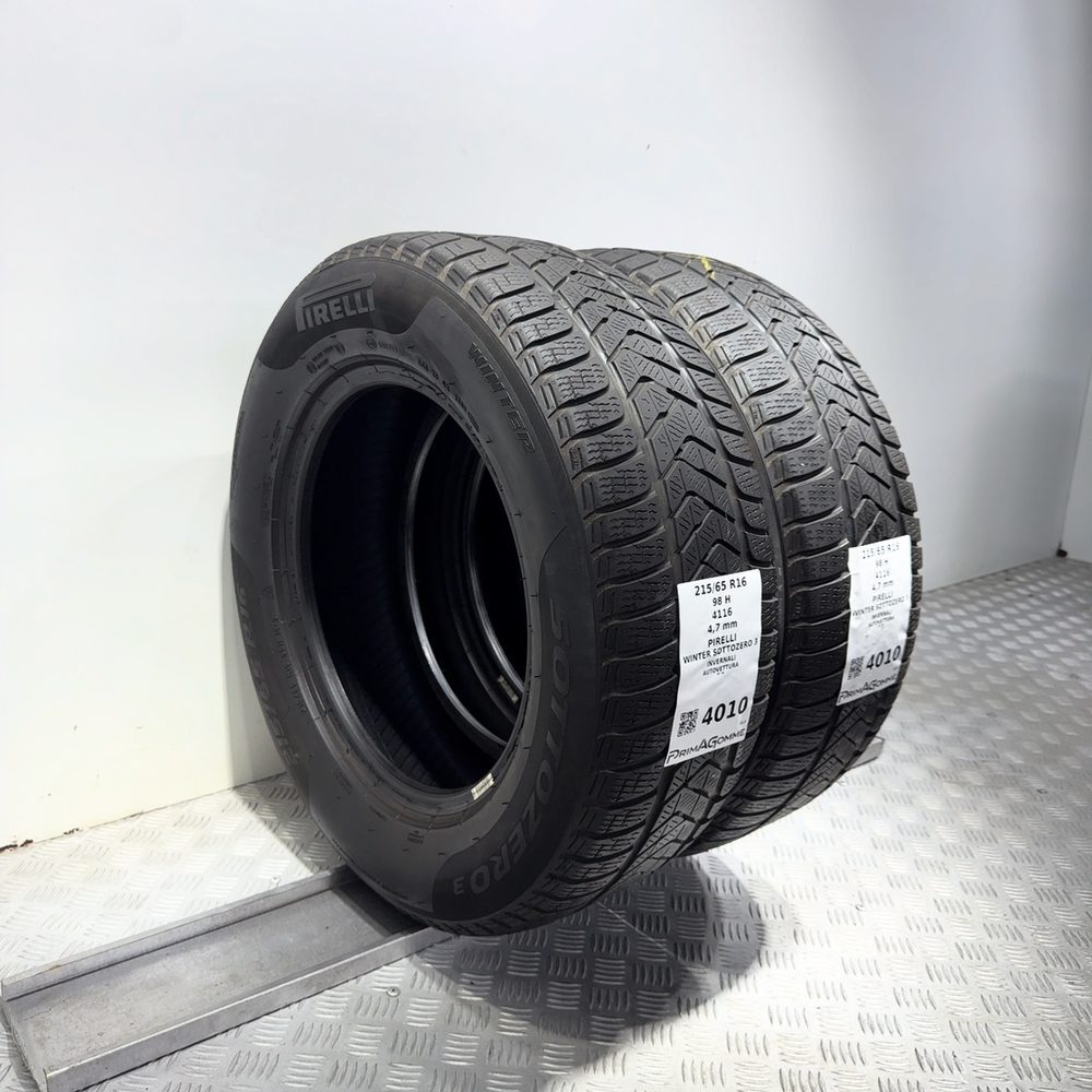 Gomme Usate 215 65 R16 98H Pirelli Winter Sottozero 3 Invernali - immagine 5