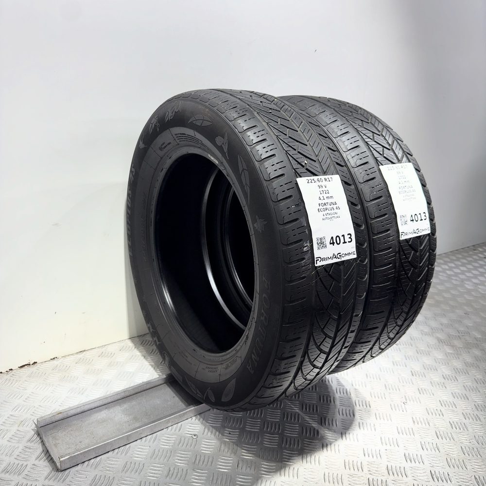 Gomme Usate 225 60 R17 99V Fortuna Ecoplus 4S 4 Stagioni - immagine 5