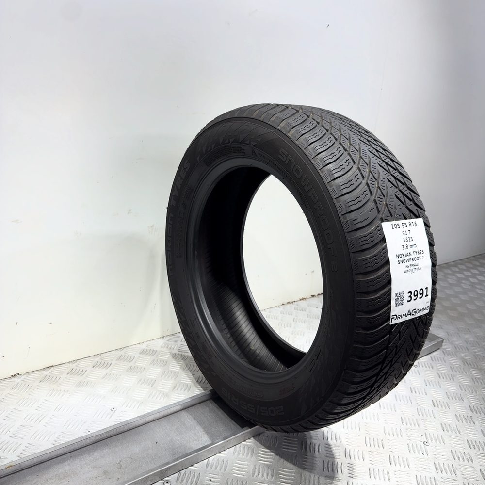 Gomma Usata 205 55 R16 91T Nokian Tyres Snowproof 2 Invernale - immagine 5