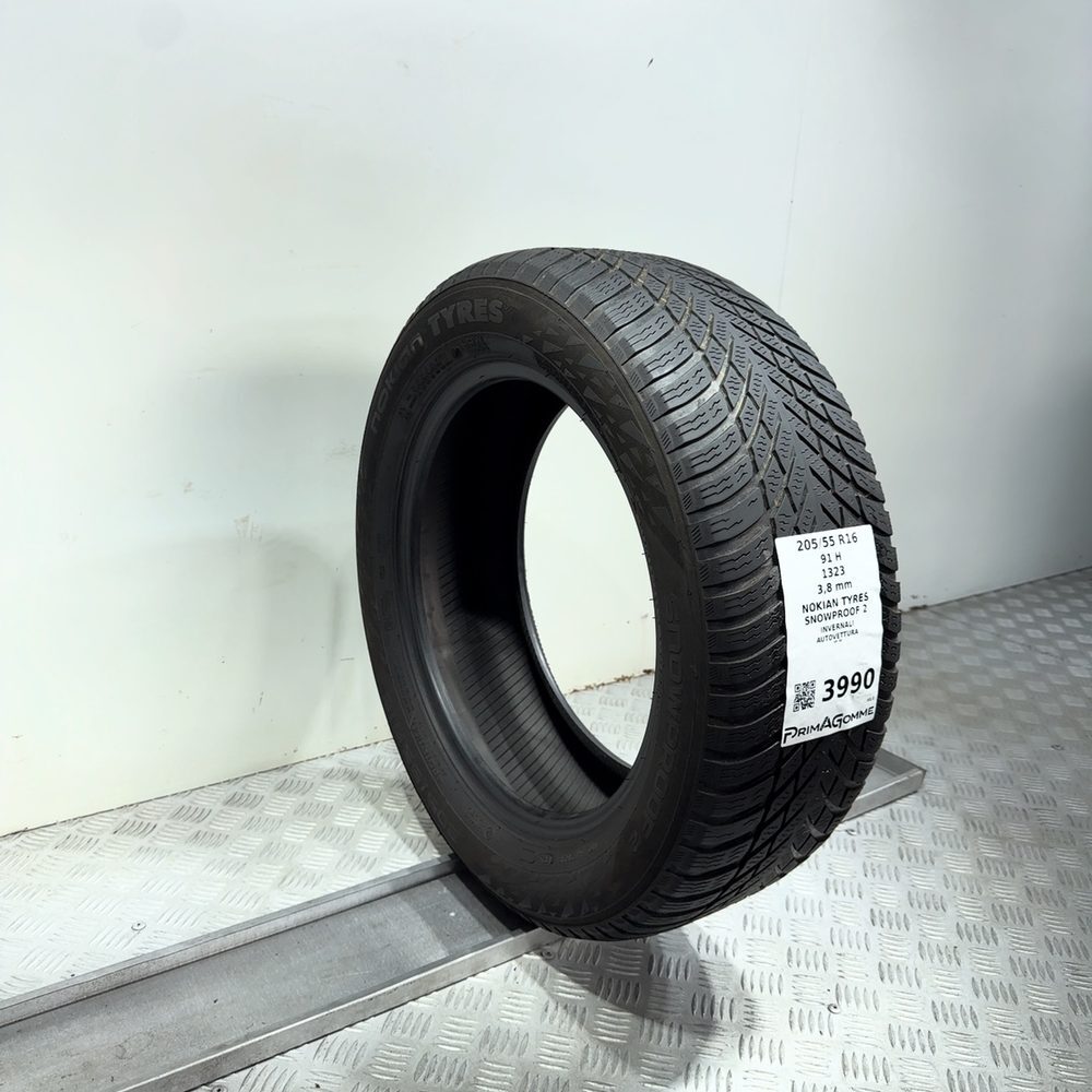 Gomma Usata 205 55 R16 91H Nokian Tyres Snowproof 2 Invernale - immagine 5