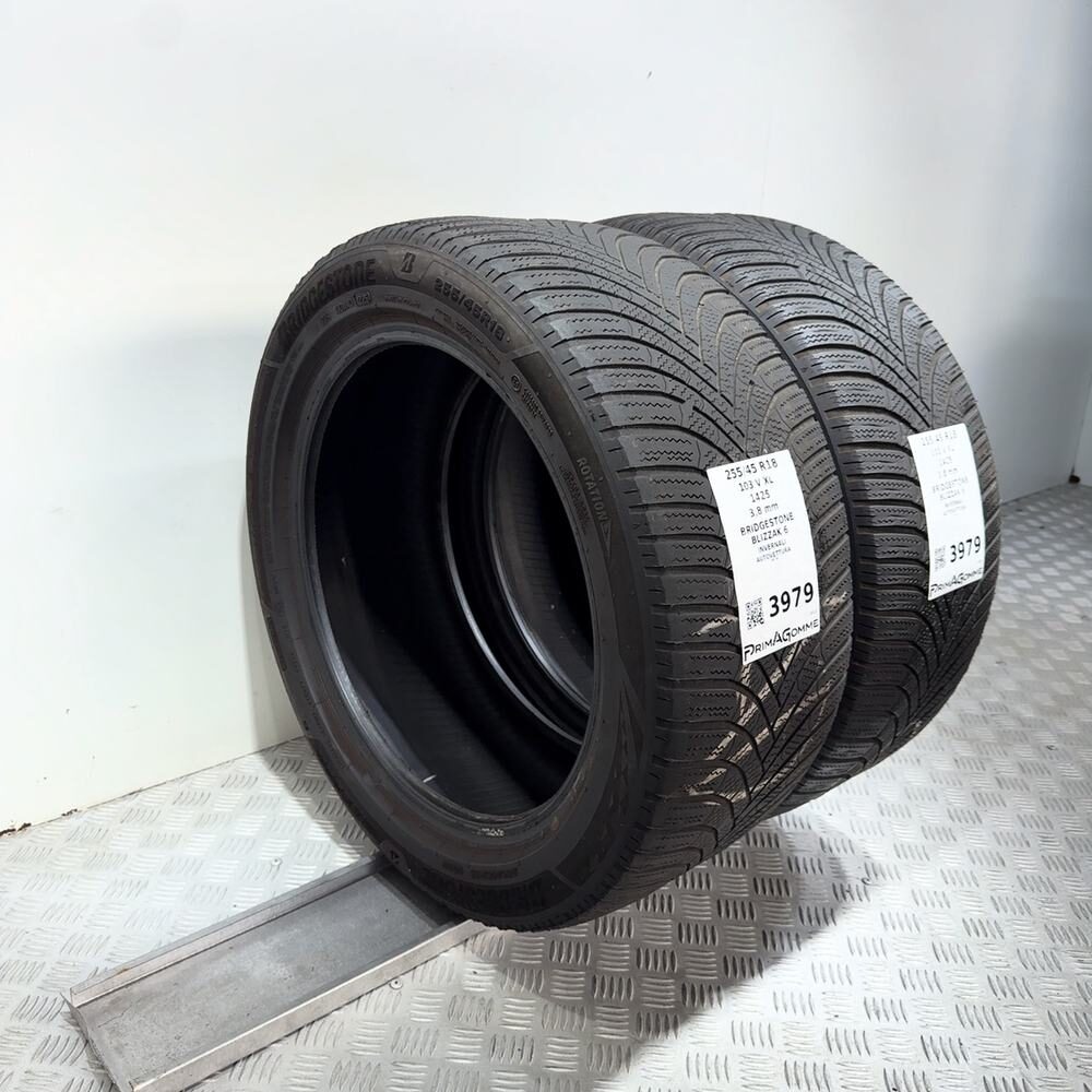Gomme Usate 255 45 R18 103V XL Bridgestone Blizzak 6 Invernali - immagine 5