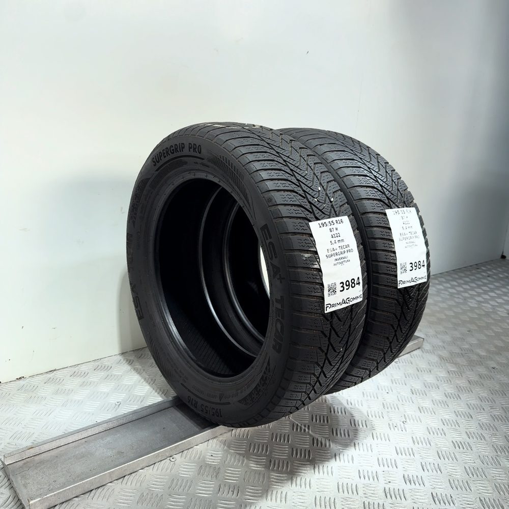 Gomme Usate 195 55 R16 87H Esa+ Tecar Supergrip Pro 77% Invernali - immagine 5