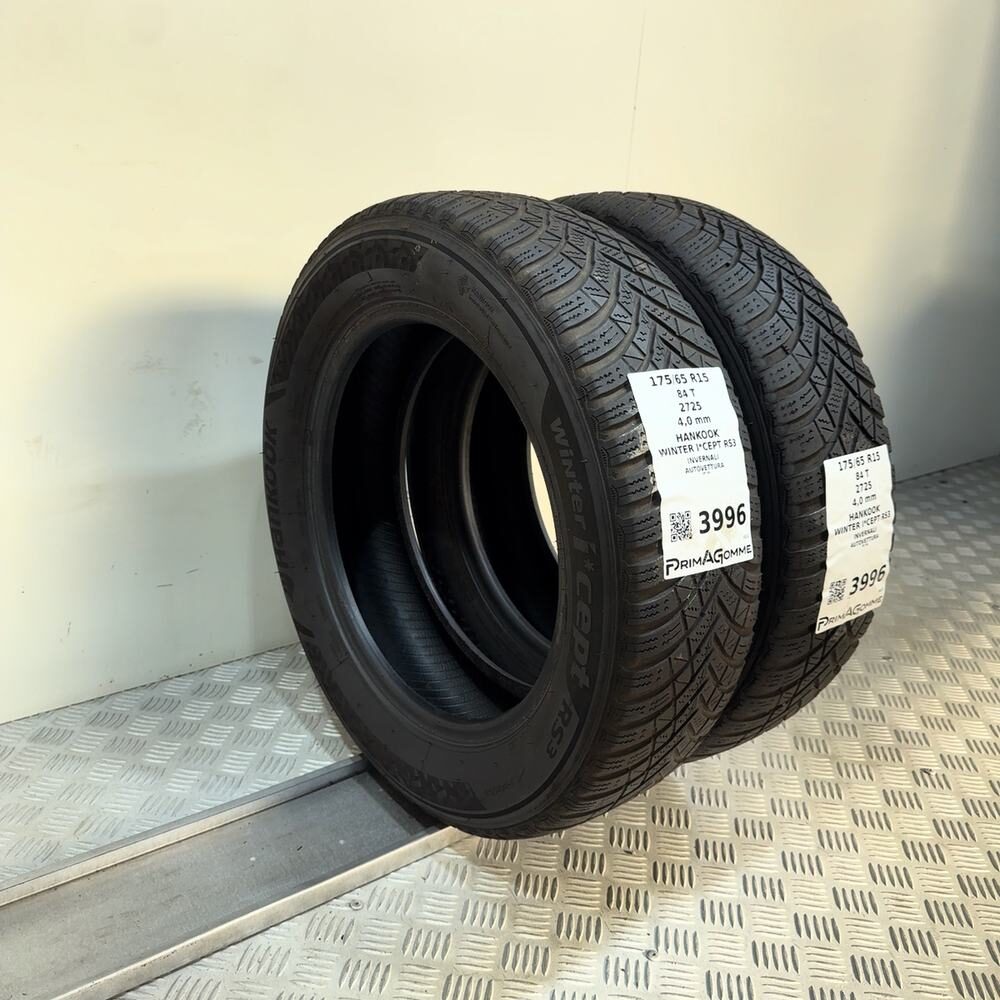 Gomme Usate 175 65 R15 84T Hankook Winter I*Cept RS3 Invernali - immagine 5