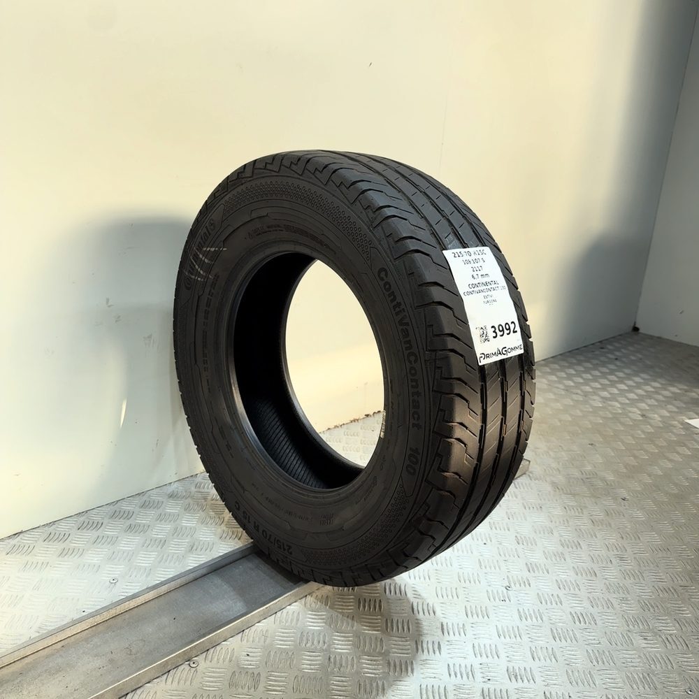Gomma Usata 215 70 R15C 109/107S Continental Contivancontact 100 96% Estivo - immagine 5