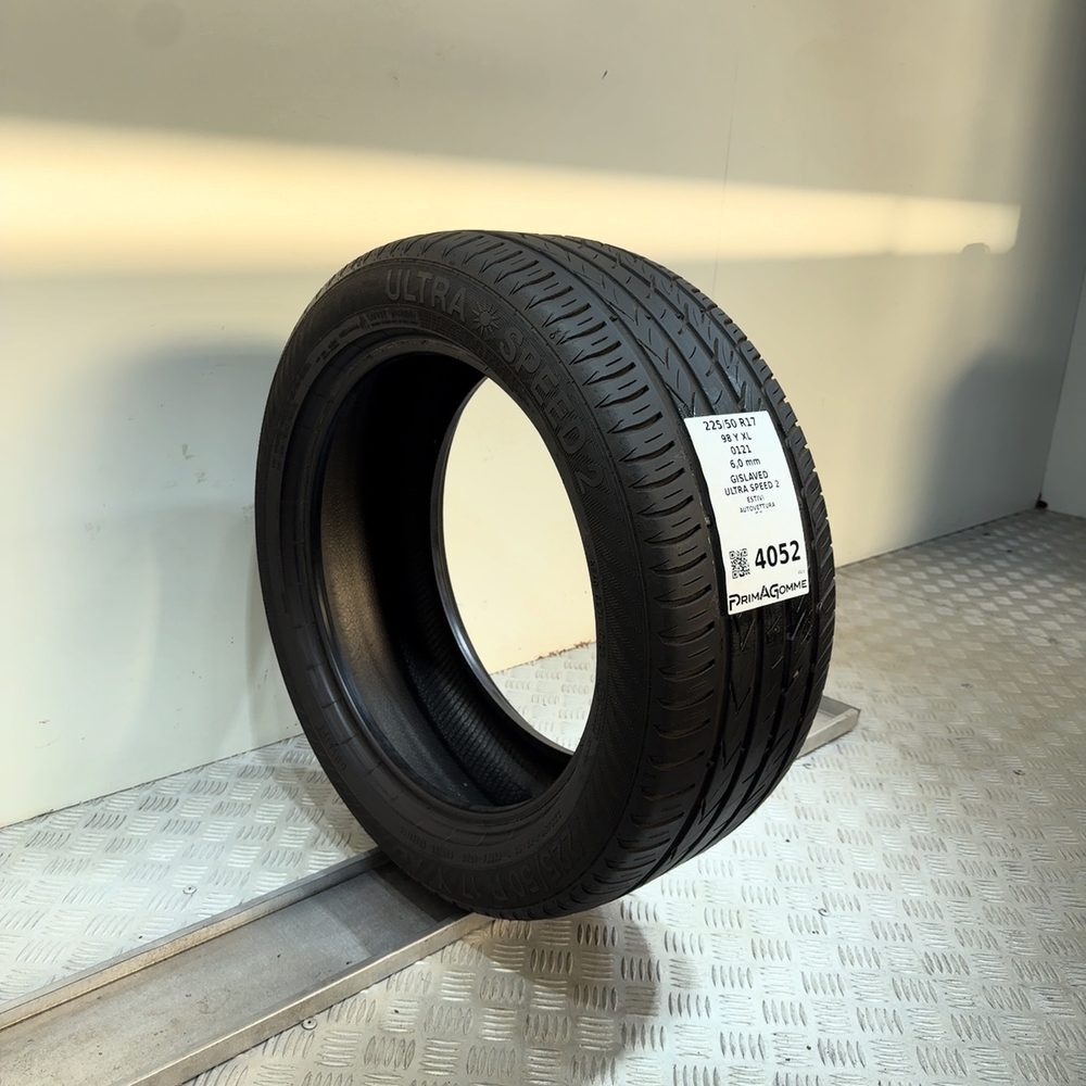 Gomma Usata 225 50 R17 98Y XL Gislaved Ultra Speed 2 86% Estivo - immagine 5