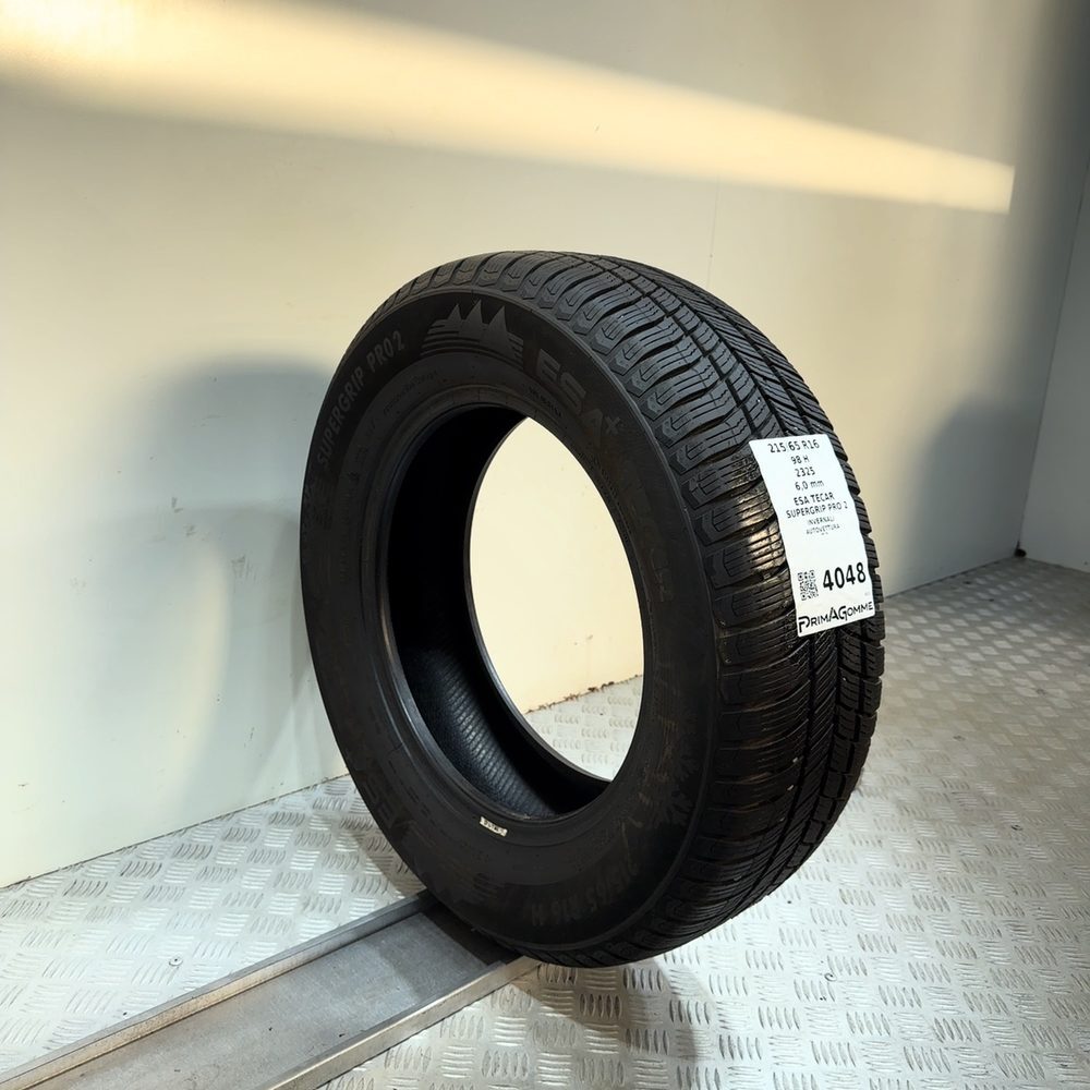 Gomma Usata 215 65 R16 98H Esa Tecar Supergrip Pro 2 86% Invernale - immagine 5