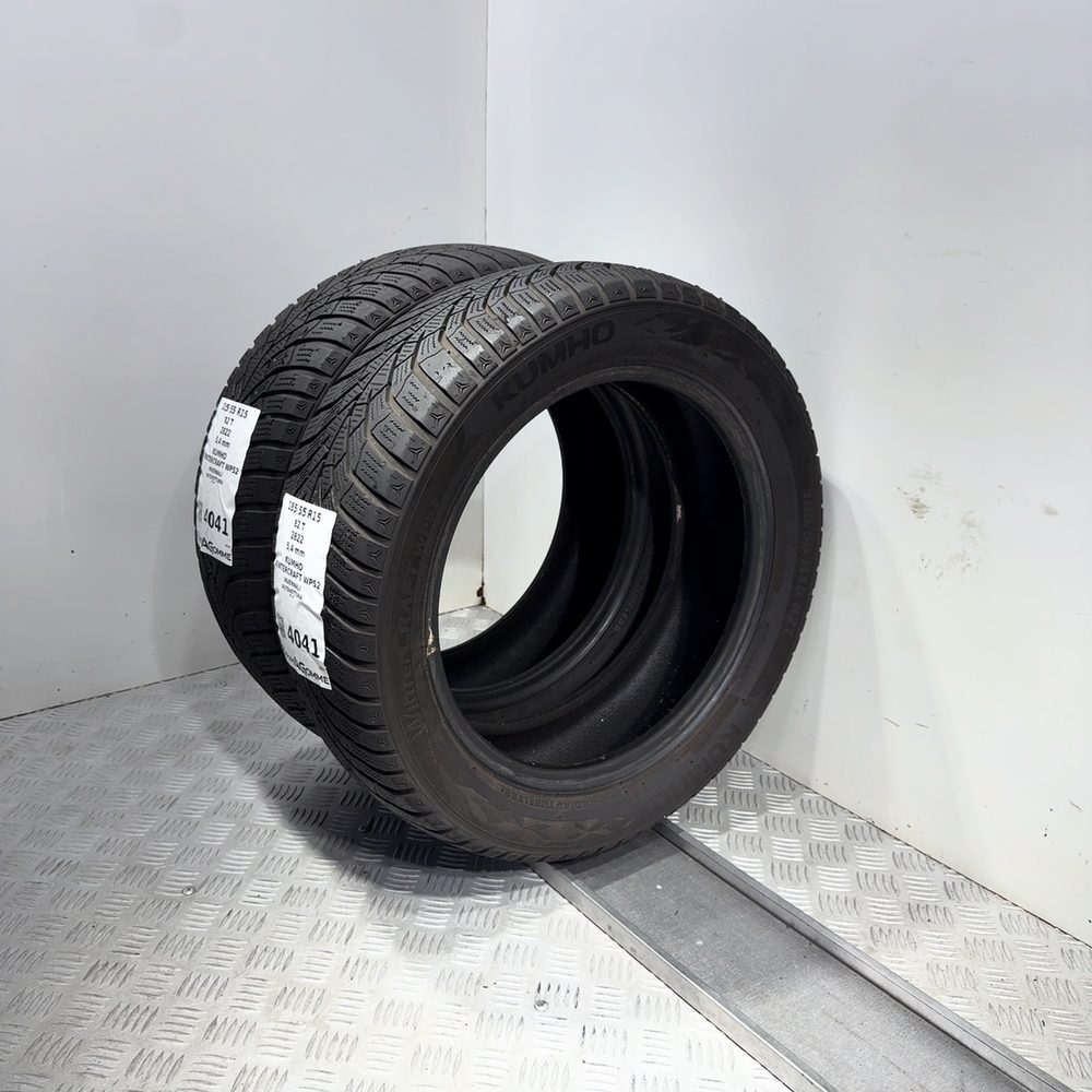 Gomme Usate 185 55 R15 82T Kumho Wintercraft WP52 77% Invernali - immagine 5