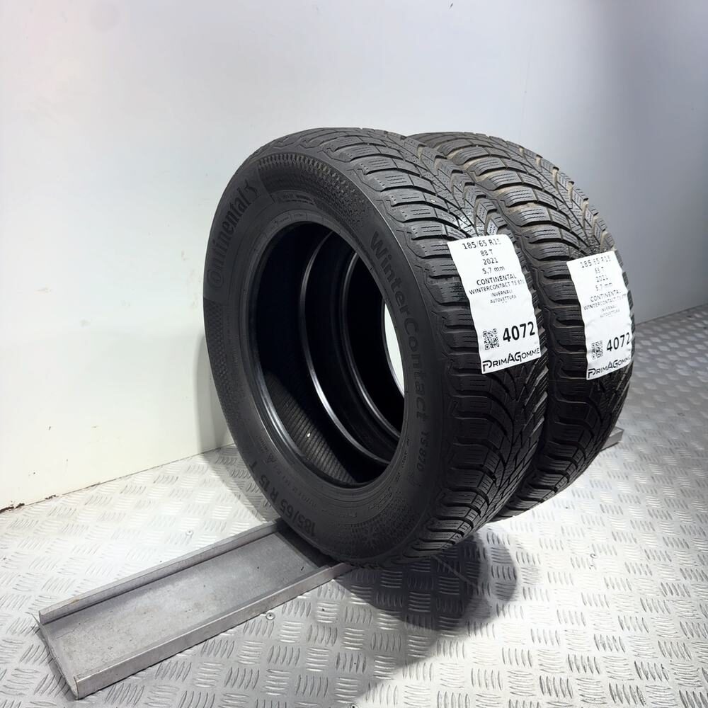 Gomme Usate 185 65 R15 88T Continental Wintercontact TS 870 81% Invernali - immagine 5