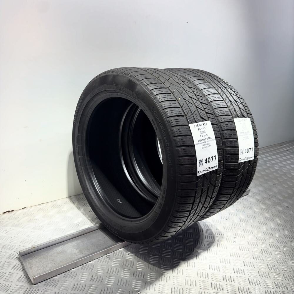 Gomme Usate 225 45 R17 94V XL Continental Contiwintercontact TS830 P Invernali - immagine 5