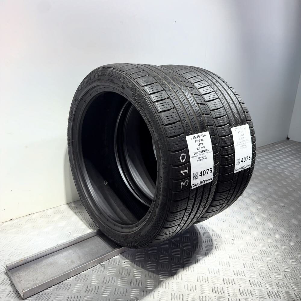 Gomme Usate 225 40 R18 92V XL Continental Contiwintercontact TS 810 S Invernali - immagine 5
