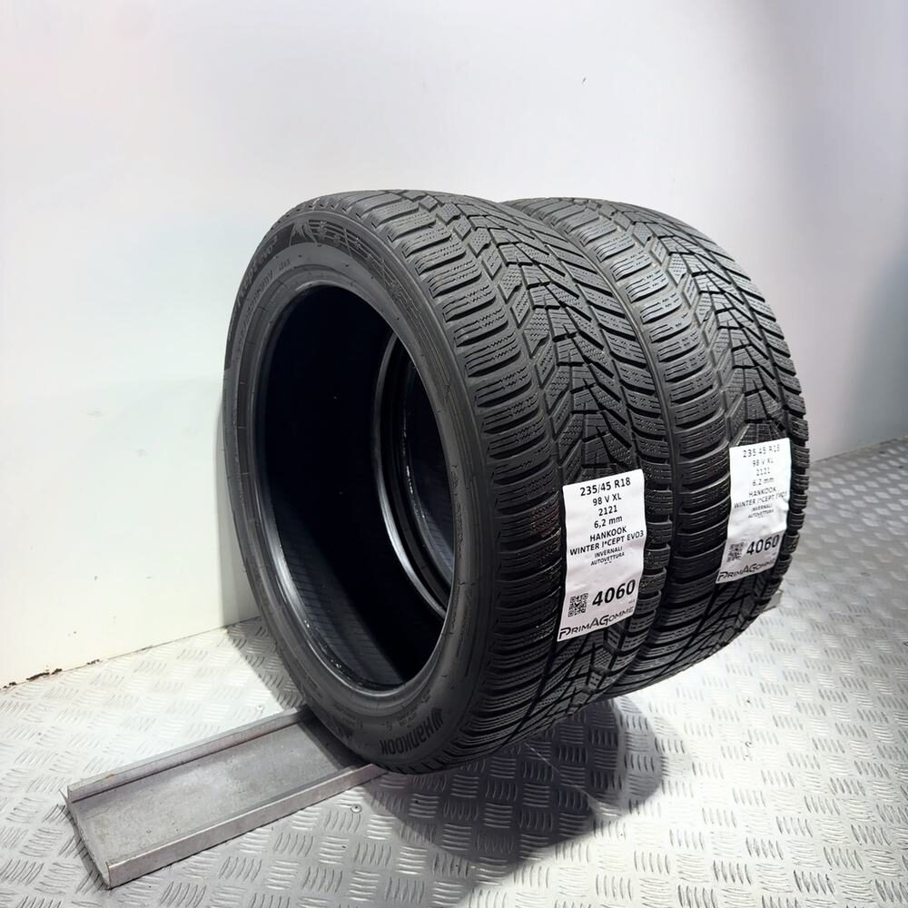 Gomme Usate 235 45 R18 98V XL Hankook Winter I*Cept Evo3 89% Invernali - immagine 5
