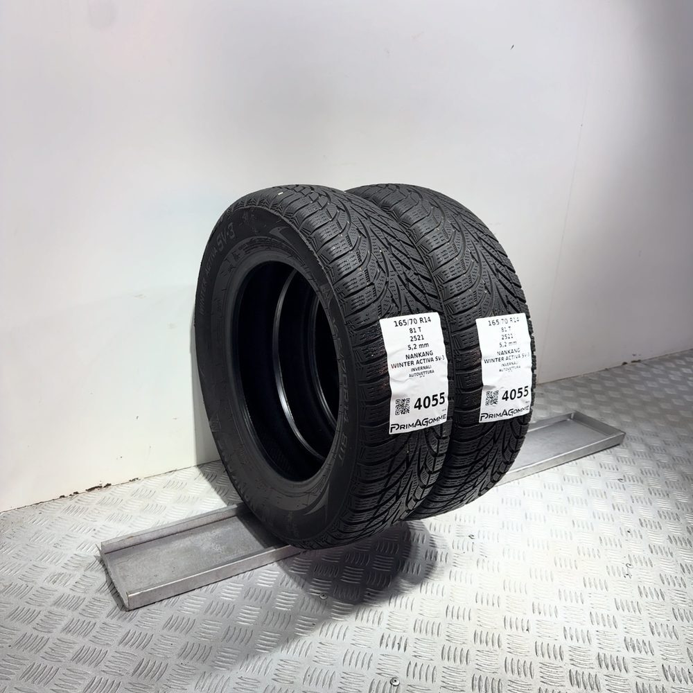Gomme Usate 165 70 R14 81T Nankang Winter Activa SV-3 74% Invernali - immagine 5