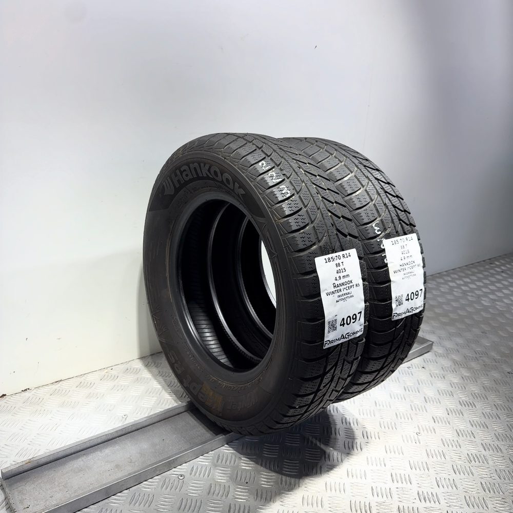 Gomme Usate 185 70 R14 88T Hankook Winter I*Cept RS Invernali - immagine 5