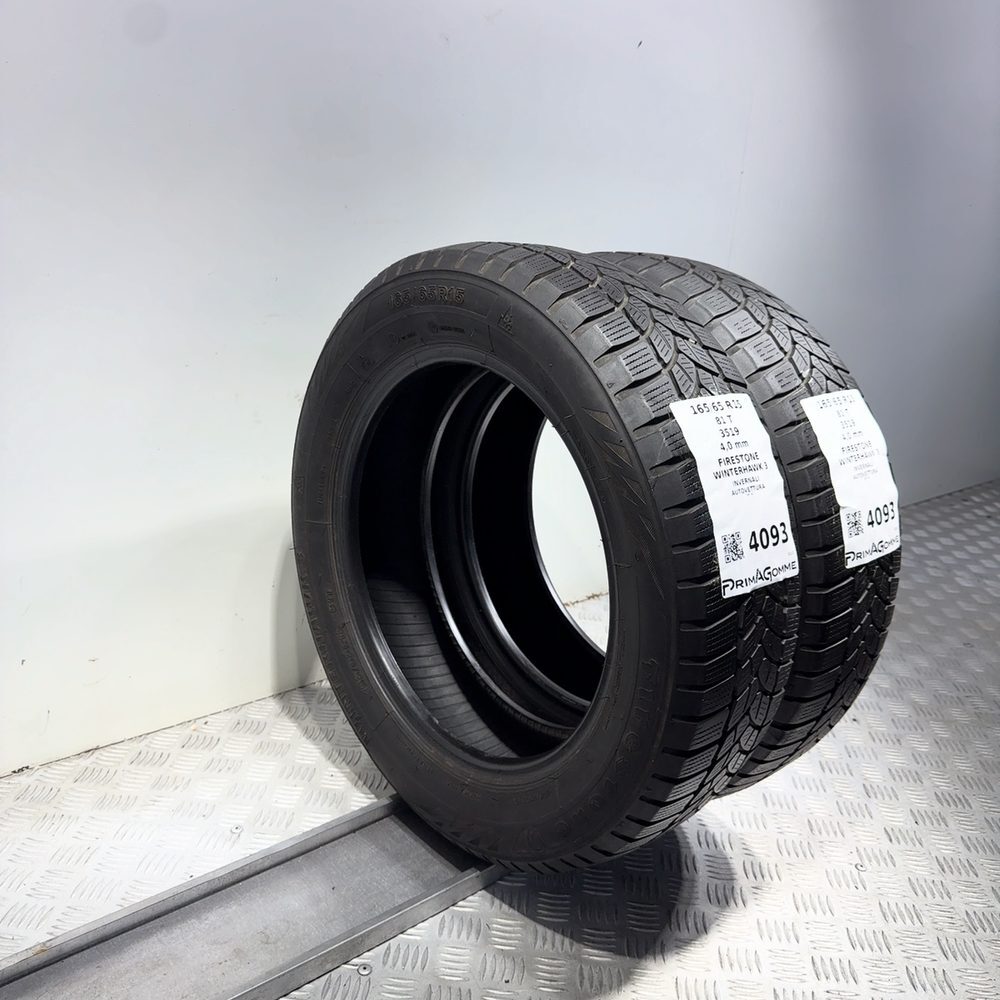 Gomme Usate 165 65 R15 81T Firestone Winterhawk 3 Invernali - immagine 5