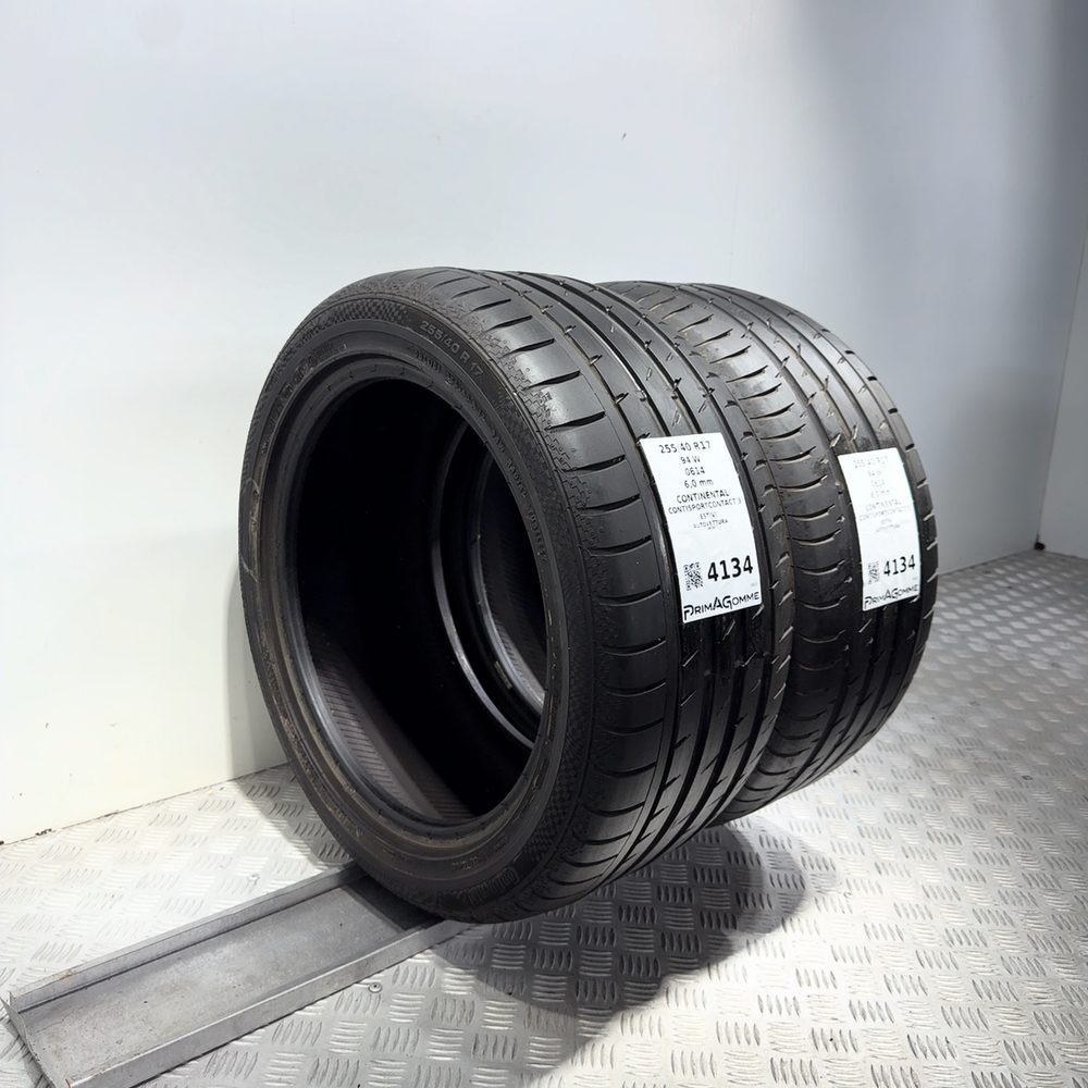 Gomme Usate 255 40 R17 94W Continental Contisportcontact 3 86% Estive - immagine 5