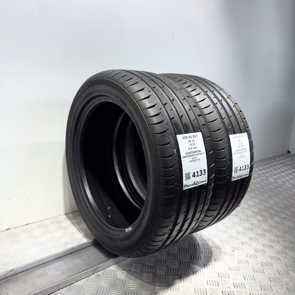 Gomme Usate 235 45 R17 94W Continental Contisportcontact 3 98% Estive - immagine 5