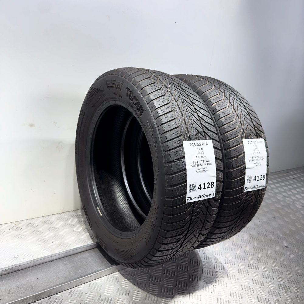 Gomme Usate 205 55 R16 91H Esa+ Tecar Supergrip Pro Invernali - immagine 5
