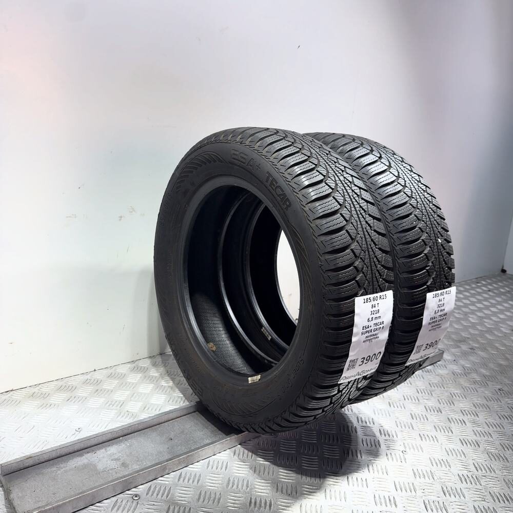 Gomme Usate 185 60 R15 84T Esa+ Tecar Super Grip 9 97% Invernali - immagine 5