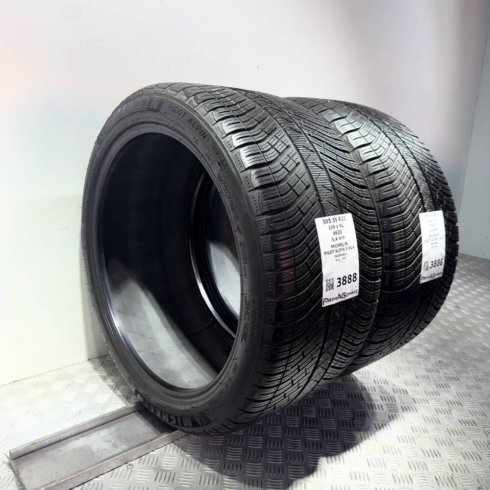 Gomme Usate 305 35 R21 109V XL Michelin Pilot Alpin 5 SUV 77% Invernali - immagine 5