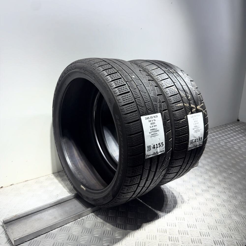 Gomme Usate 245 35 R19 93V XL Pirelli Sottozero 77% Invernali - immagine 5