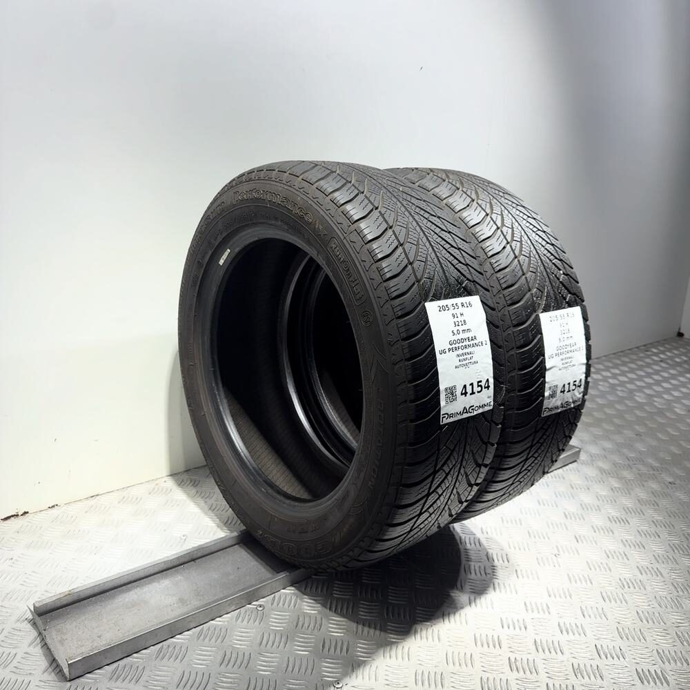 Gomme Usate 205 55 R16 91H Goodyear UG Performance 2 RunFlat 71% Invernali - immagine 5