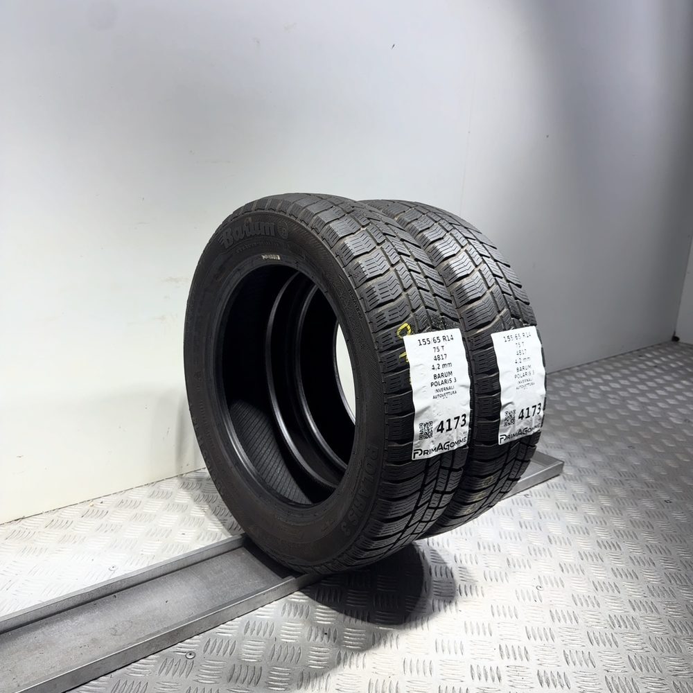 Gomme Usate 155 65 R14 75T Barum Polaris 3 Invernali - immagine 5