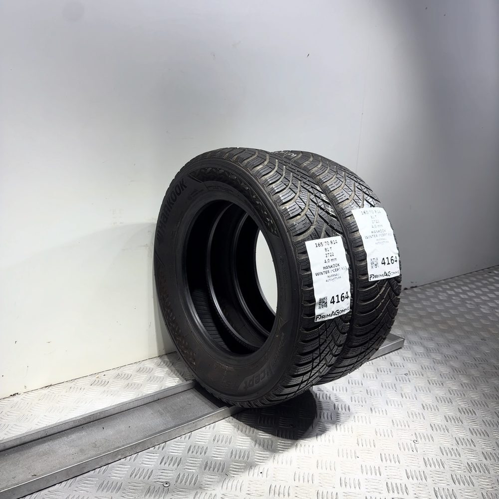 Gomme Usate 165 70 R14 81T Hankook Winter I*Cept RS3 Invernali - immagine 5