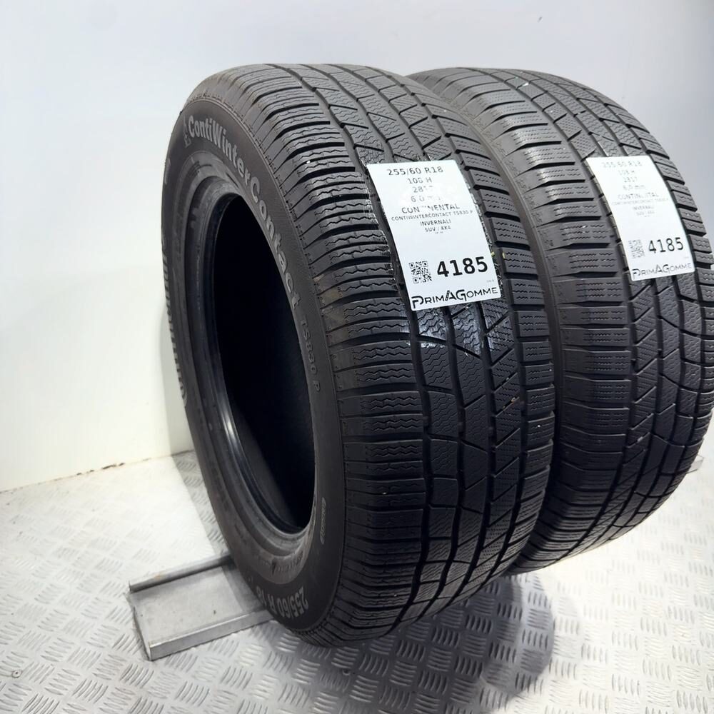 Gomme Usate 255 60 R18 108H Continental Contiwintercontact TS830 P 86% Invernali - immagine 5