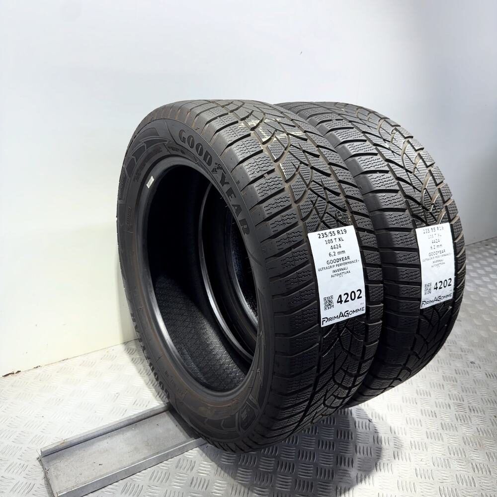 Gomme Usate 235 55 R19 105T XL Goodyear Ultragrip Performance+ 89% Invernali - immagine 5