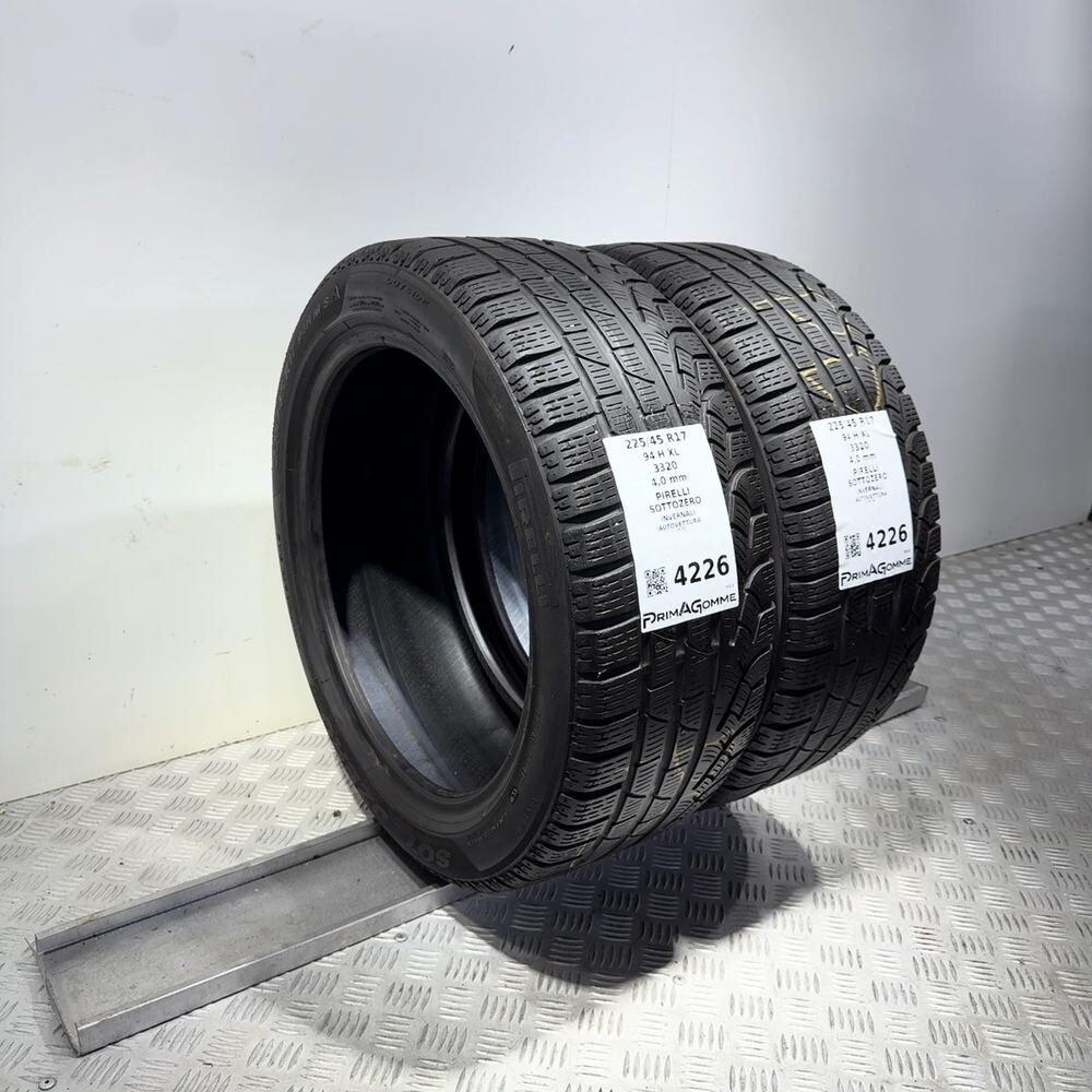 Gomme Usate 225 45 R17 XL 94H Pirelli Sottozero Invernali - immagine 5
