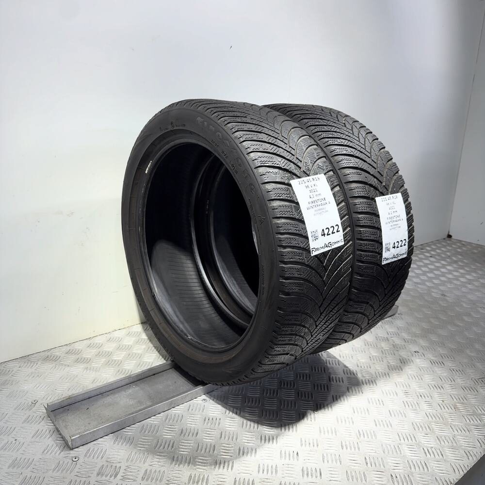 Gomme Usate 225 45 R19 96V XL Firestone Winterhawk 4 Invernali - immagine 5