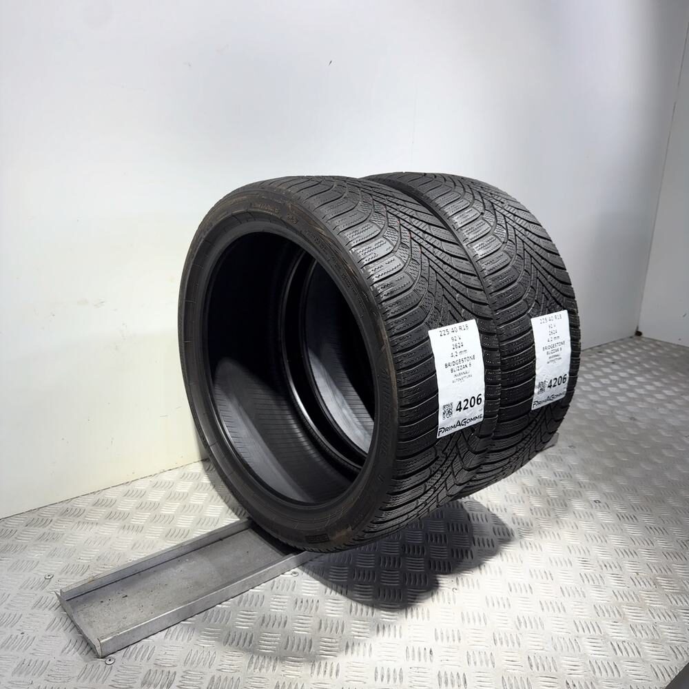 Gomme Usate 225 40 R18 92V Bridgestone Blizzak 6 Invernali - immagine 5