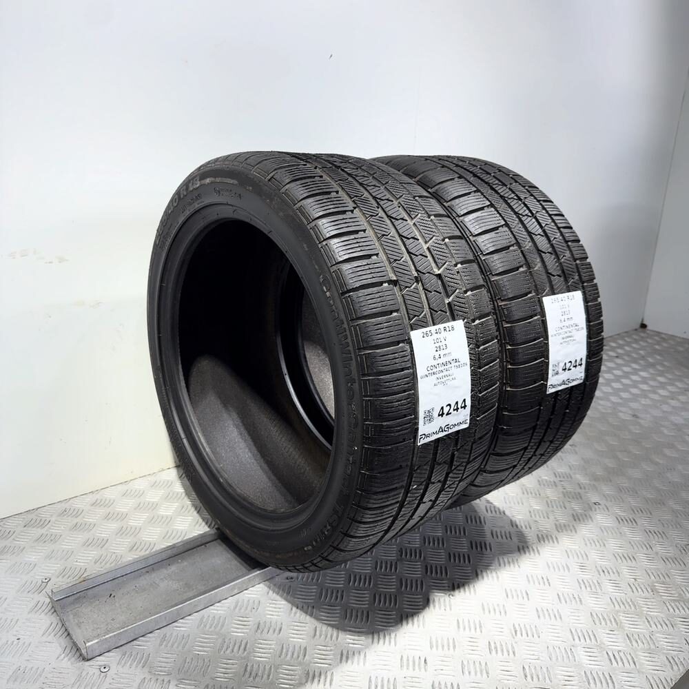 Gomme Usate 265 40 R18 101V Continental Wintercontact TS810S 91% Invernali - immagine 5