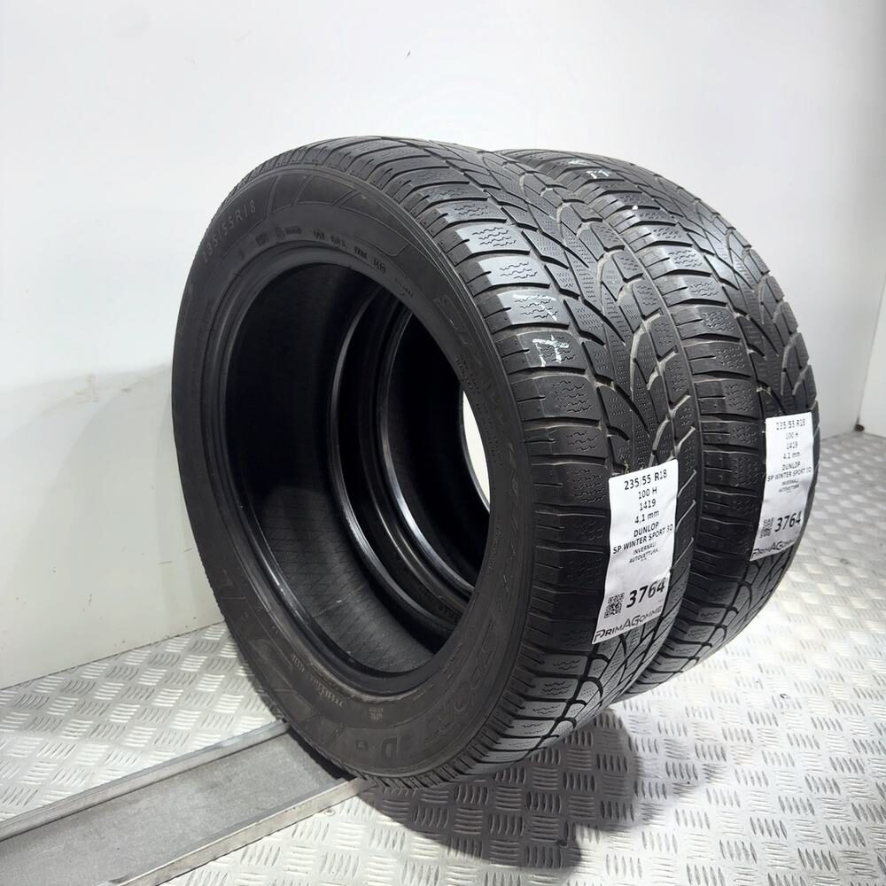 Gomme Usate 235 55 R18 100H Dunlop SP Winter Sport 3D Invernali - immagine 5
