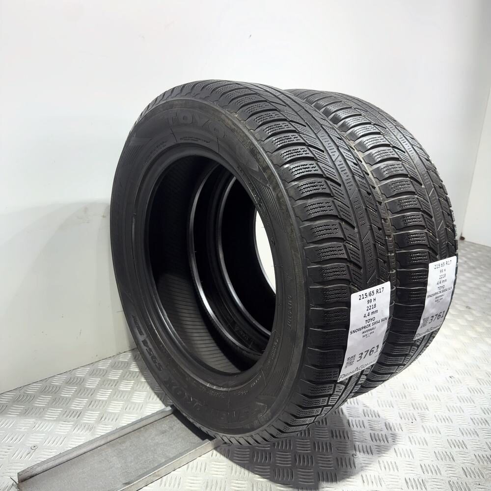 Gomme Usate 215 65 R17 99H Toyo Snowprox S954 SUV Invernali - immagine 5
