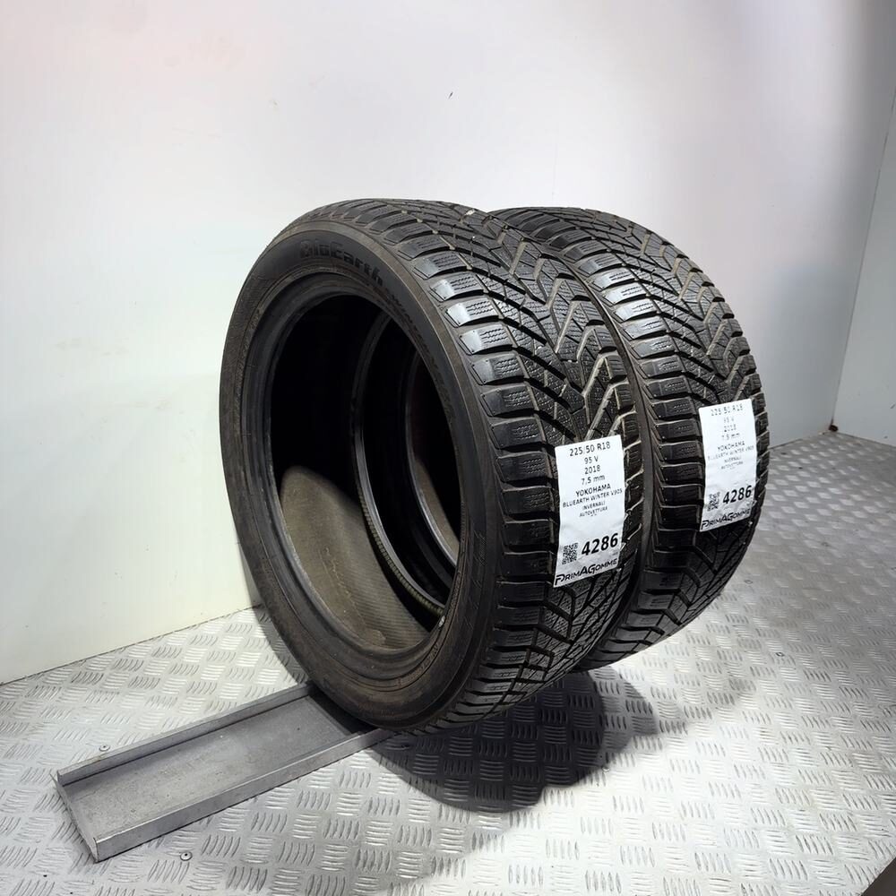 Gomme Usate 225 50 R18 95V Yokohama Bluearth Winter V905 98% Invernali - immagine 5