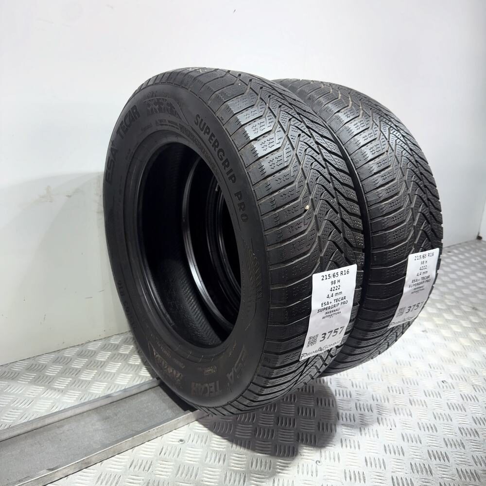 Gomme Usate 215 65 R16 98H Esa+ Tecar Supergrip Pro Invernali - immagine 5